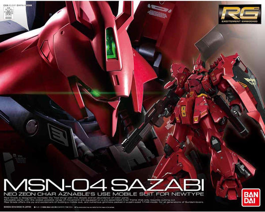 RG 1/144 #29 Sazabi "Char's Counterattack"