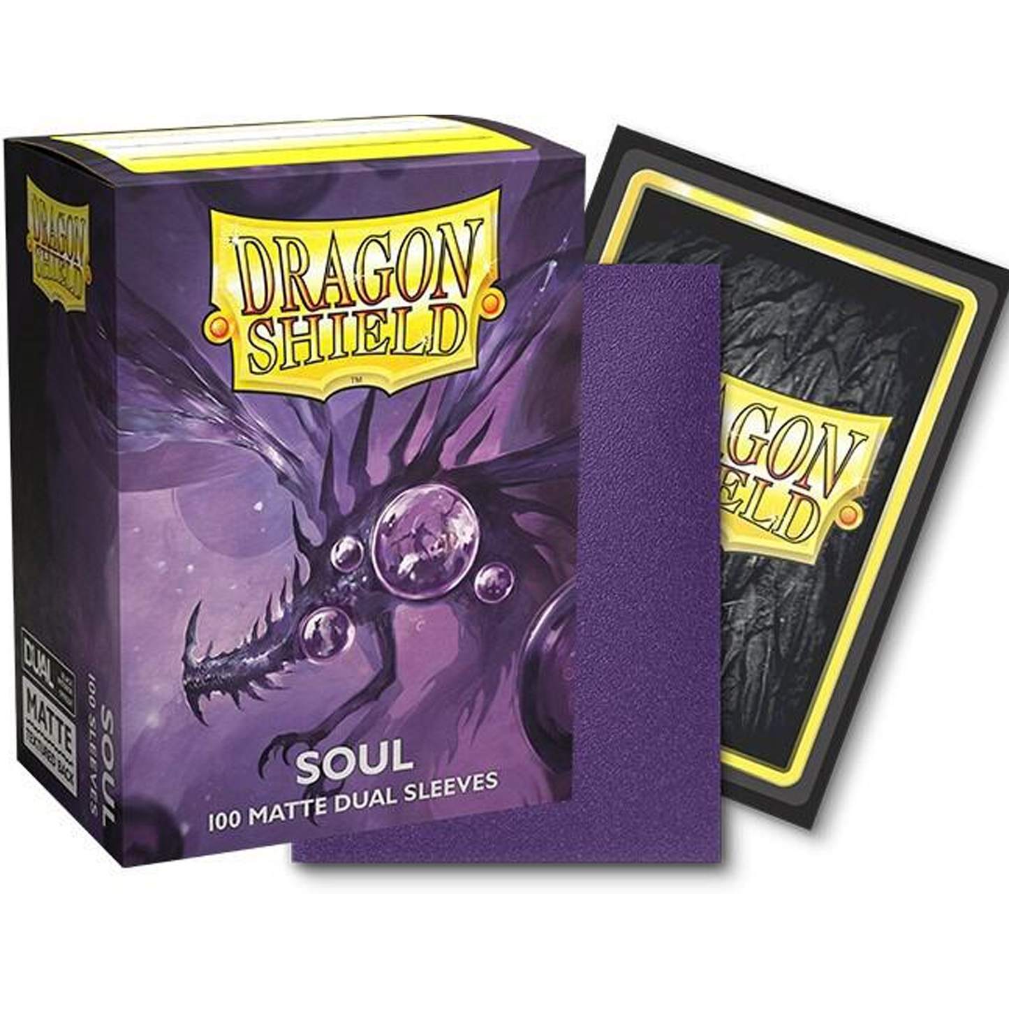 Dragon Shield Dual Matte Standard Sleeves - Soul (100-Pack)