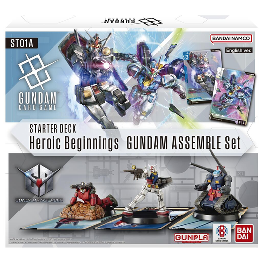 Starter Deck 01: Heroic Beginnings - Gundam Assemble Starter Set