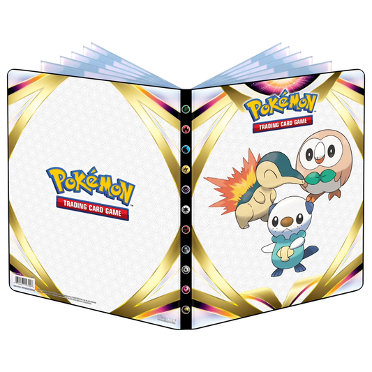 Ultra PRO: 9-Pocket Portfolio - Sword Shield (Cyndaquil, Rowlet, Oshawott)
