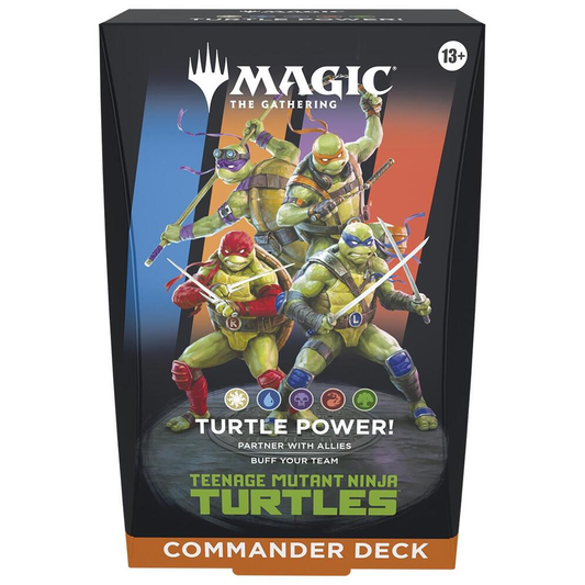 Teenage Mutant Ninja Turtles Commander Deck - Turtle Power! - Pre order 3/06/2026