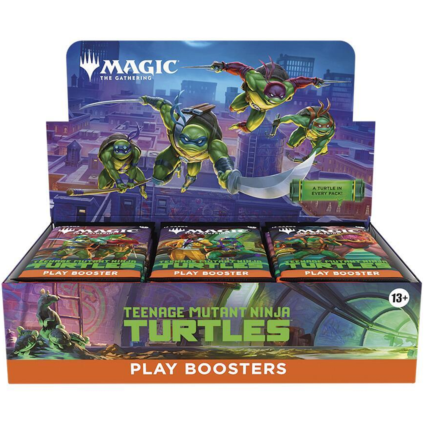 Teenage Mutant Ninja Turtles - Play Booster Display