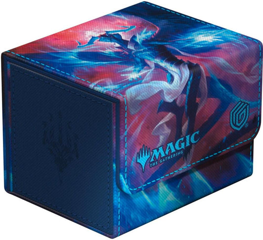 Tarkir: Dragonstorm Sidewinder 100+ Xenoskin Deck Box - Ghostfire - Ugin, Eye of the Storms