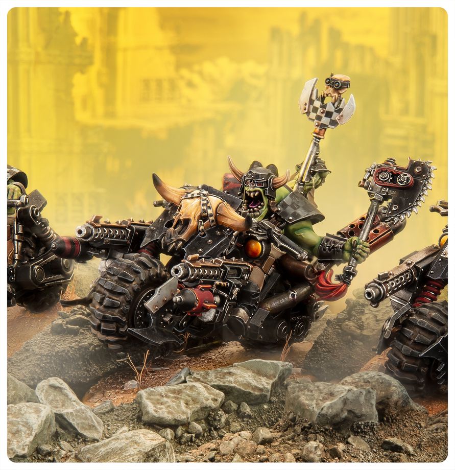 Orks Warbikers